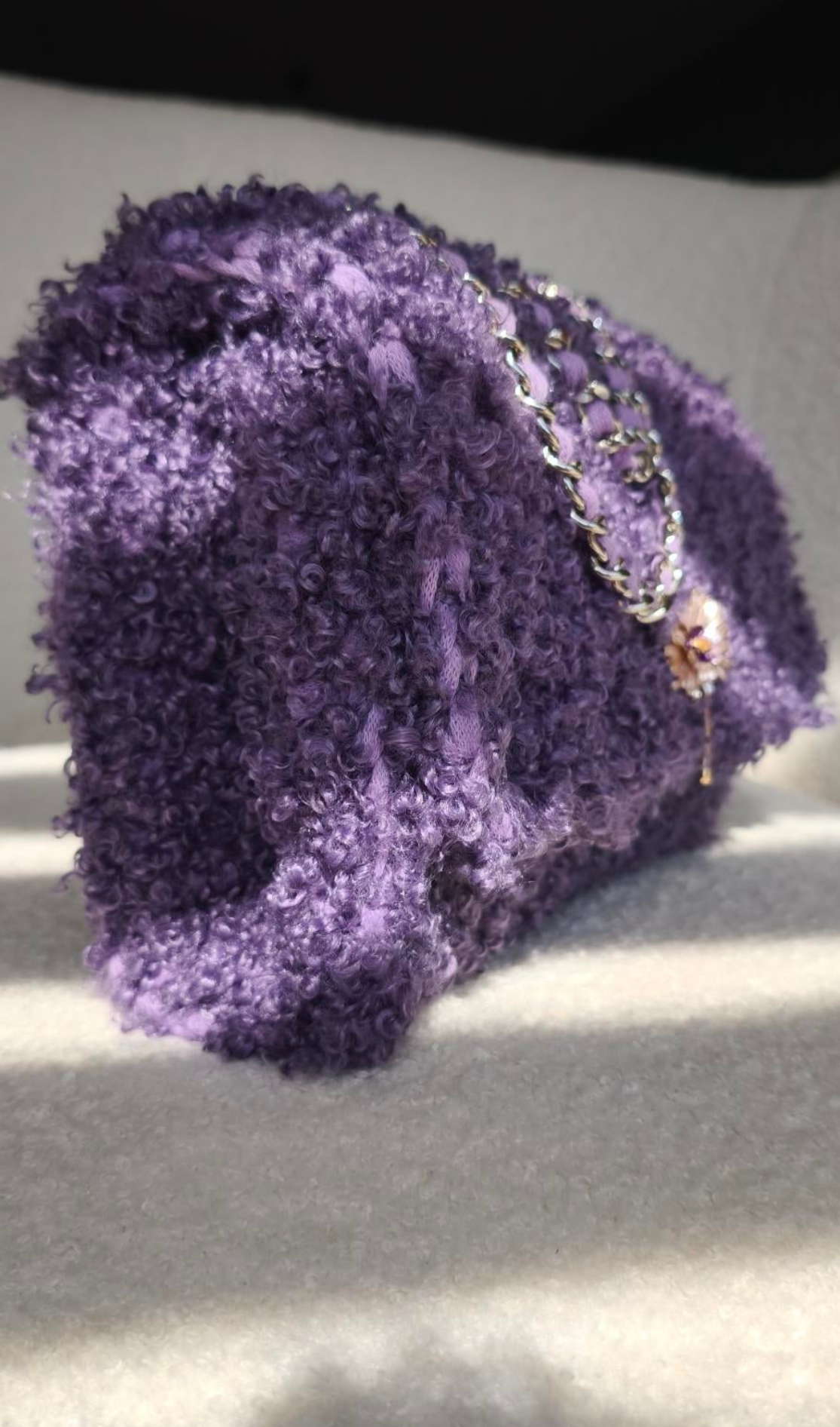 SAC MAXI FLUFFY LILAS