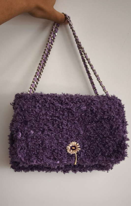 SAC MAXI FLUFFY LILAS