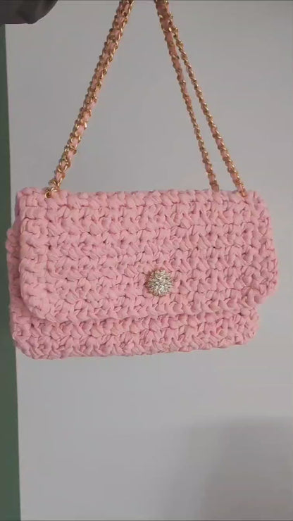SAC ROSE POUDRÉ